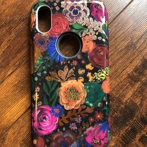 iPhone X Case Floral Hybrid